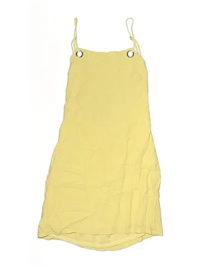 Pre-owned Silence And Noise Casual Dress In Yellow
