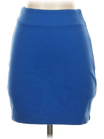 Pre-owned Silence And Noise Casual Skirt In Blue