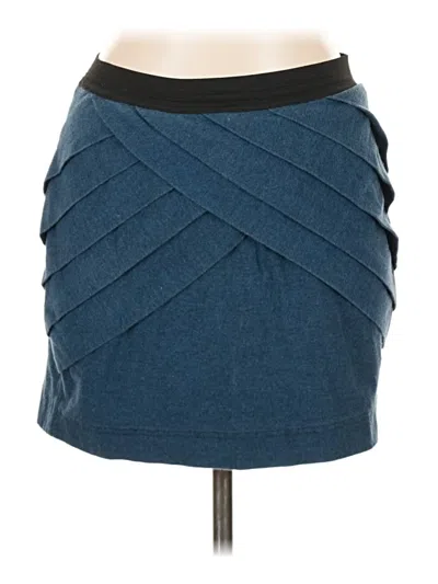 Pre-owned Silence And Noise Casual Skirt In Blue