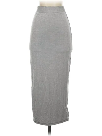 Pre-owned Silence And Noise Casual Skirt In Gray