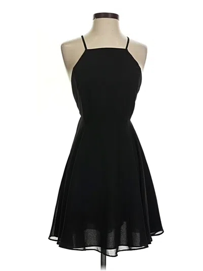 Pre-owned Silence And Noise Cocktail Dress In Black