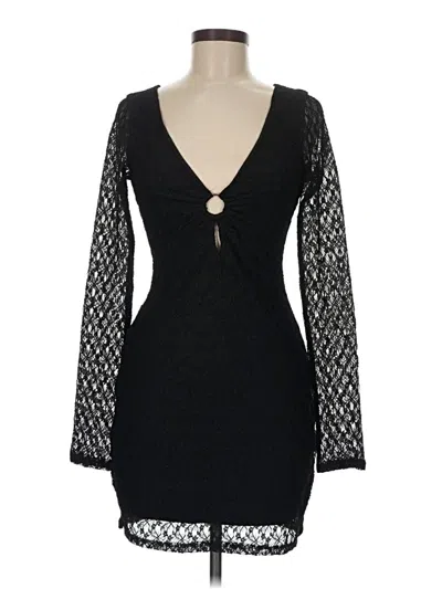 Pre-owned Silence And Noise Cocktail Dress In Black