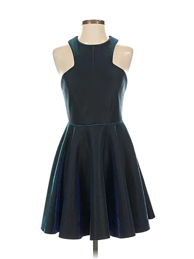 Pre-owned Silence And Noise Cocktail Dress In Blue