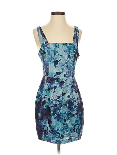 Pre-owned Silence And Noise Cocktail Dress In Blue