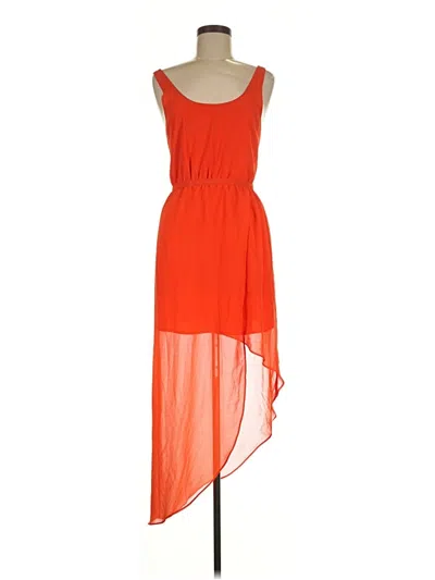 Pre-owned Silence And Noise Cocktail Dress In Orange