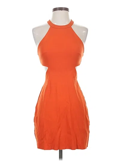 Pre-owned Silence And Noise Cocktail Dress In Orange