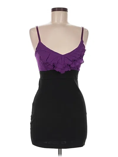 Pre-owned Silence And Noise Cocktail Dress In Purple