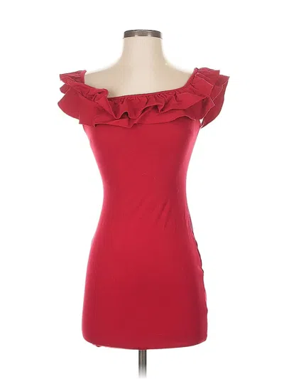 Pre-owned Silence And Noise Cocktail Dress In Red