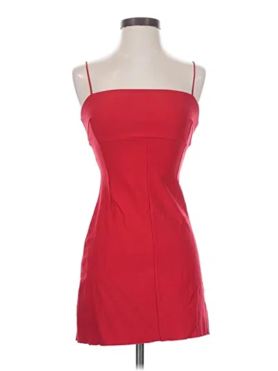 Pre-owned Silence And Noise Cocktail Dress In Red