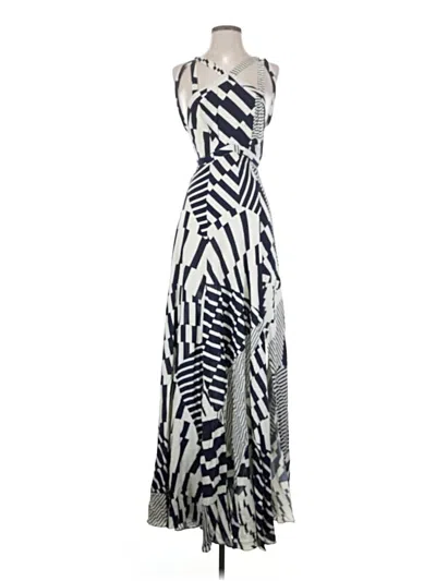 Pre-owned Silence And Noise Cocktail Dress In Silver