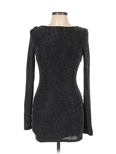 Pre-owned Silence And Noise Cocktail Dress In Silver