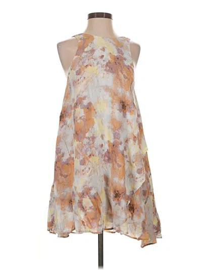 Pre-owned Silence And Noise Cocktail Dress In Tan