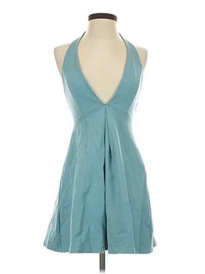 Pre-owned Silence And Noise Cocktail Dress In Teal