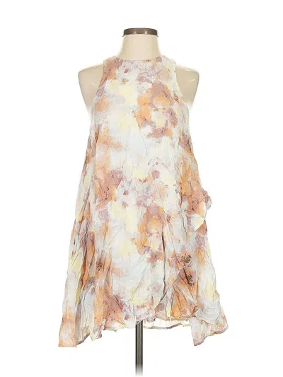 Pre-owned Silence And Noise Cocktail Dress In White