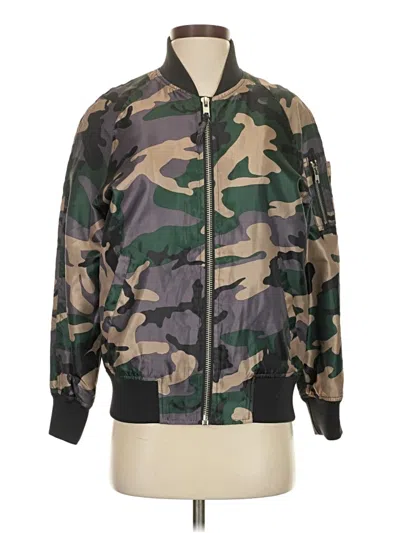 Pre-owned Silence And Noise Jacket In Green