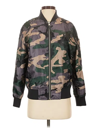 Pre-owned Silence And Noise Jacket In Green