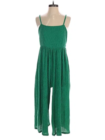 Pre-owned Silence And Noise Jumpsuit In Green