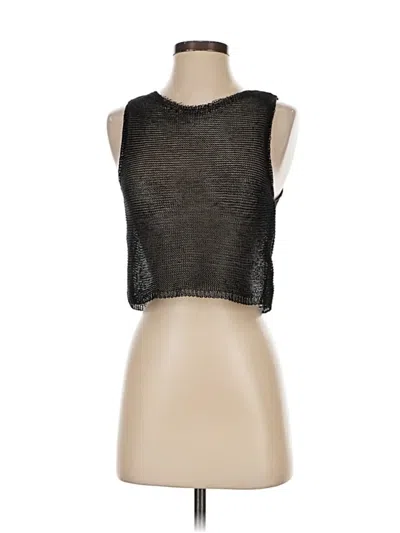 Pre-owned Silence And Noise Pullover Sweater In Black