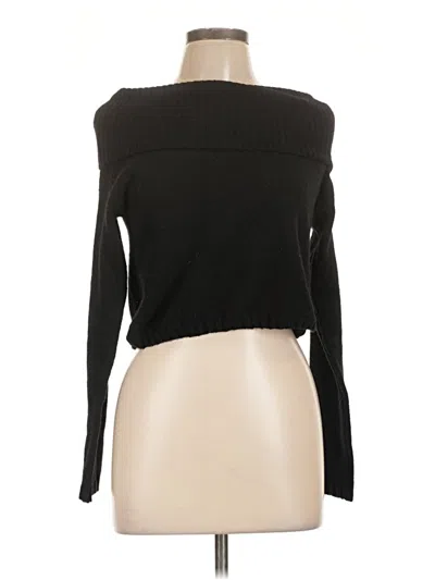Pre-owned Silence And Noise Pullover Sweater In Black