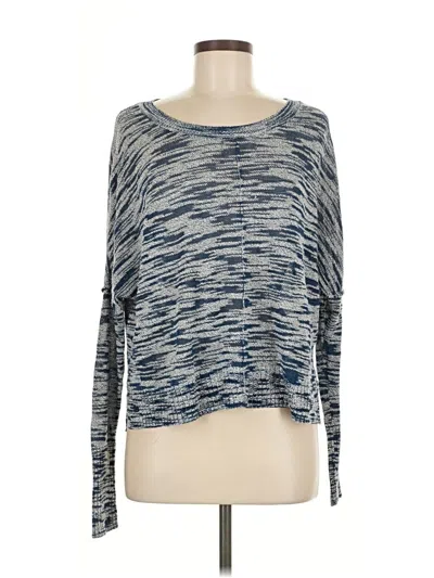 Pre-owned Silence And Noise Pullover Sweater In Blue