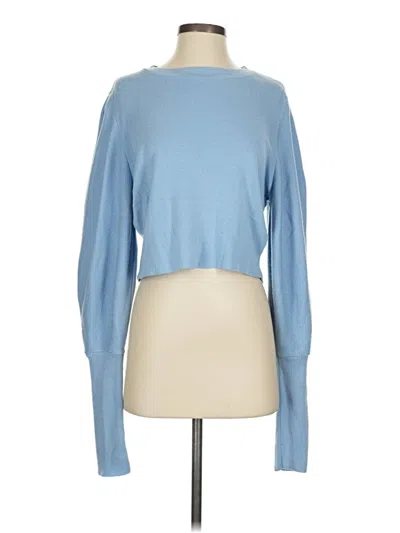 Pre-owned Silence And Noise Pullover Sweater In Blue