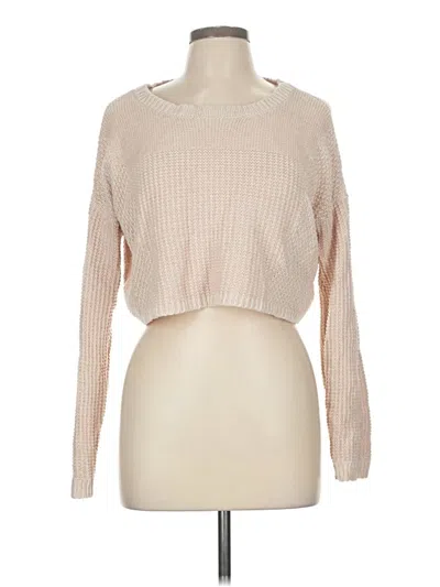 Pre-owned Silence And Noise Pullover Sweater In Brown