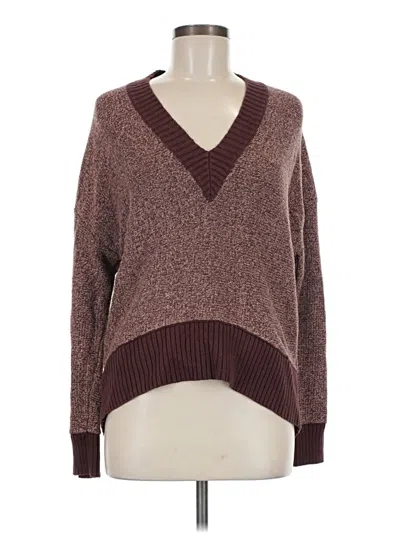 Pre-owned Silence And Noise Pullover Sweater In Brown