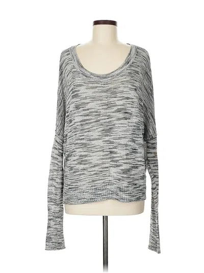 Pre-owned Silence And Noise Pullover Sweater In Gray