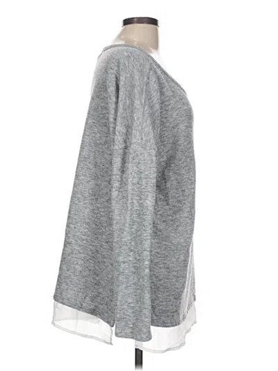 Pre-owned Silence And Noise Pullover Sweater In Gray