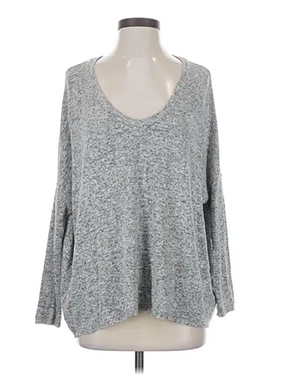 Pre-owned Silence And Noise Pullover Sweater In Gray