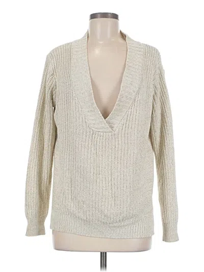 Pre-owned Silence And Noise Pullover Sweater In Ivory