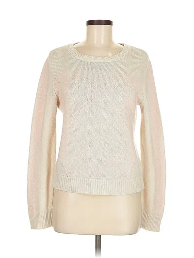 Pre-owned Silence And Noise Pullover Sweater In White