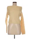 Silence And Noise Pullover Sweater In Yellow