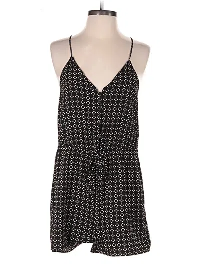 Pre-owned Silence And Noise Romper In Black