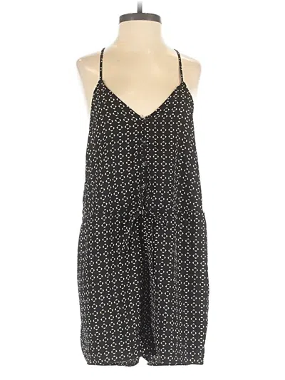 Pre-owned Silence And Noise Romper In Black