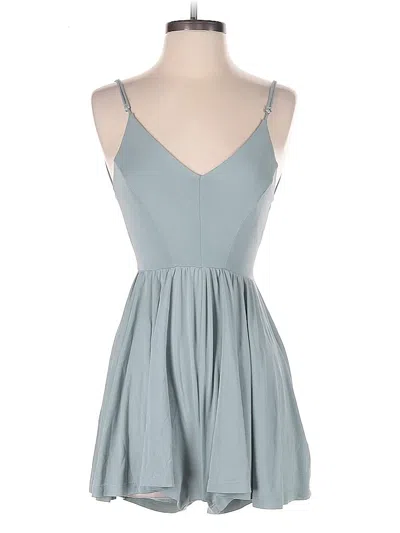 Pre-owned Silence And Noise Romper In Blue