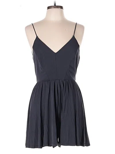 Pre-owned Silence And Noise Romper In Gray