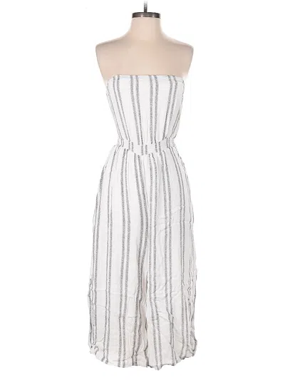 Pre-owned Silence And Noise Romper In White