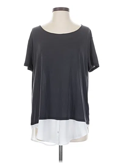Pre-owned Silence And Noise Short Sleeve T-shirt In Gray