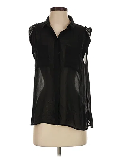 Pre-owned Silence And Noise Sleeveless Blouse In Black