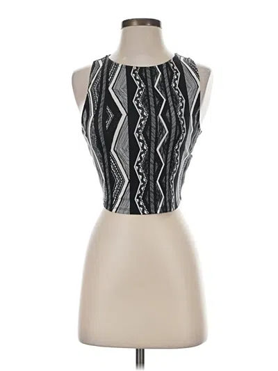 Pre-owned Silence And Noise Sleeveless Blouse In Black