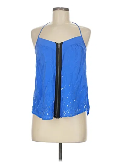 Pre-owned Silence And Noise Sleeveless Blouse In Blue
