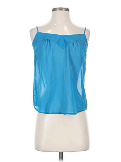 Pre-owned Silence And Noise Sleeveless Blouse In Blue