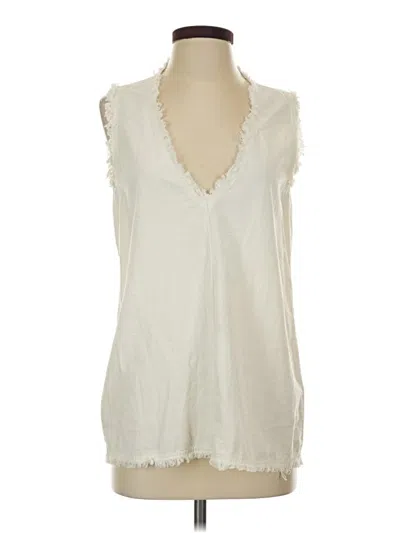 Pre-owned Silence And Noise Sleeveless Blouse In Ivory