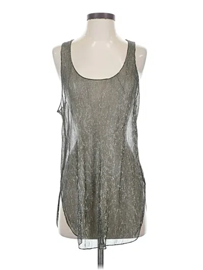 Pre-owned Silence And Noise Sleeveless Blouse In Silver