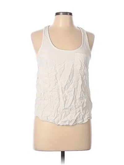 Pre-owned Silence And Noise Sleeveless T-shirt In White