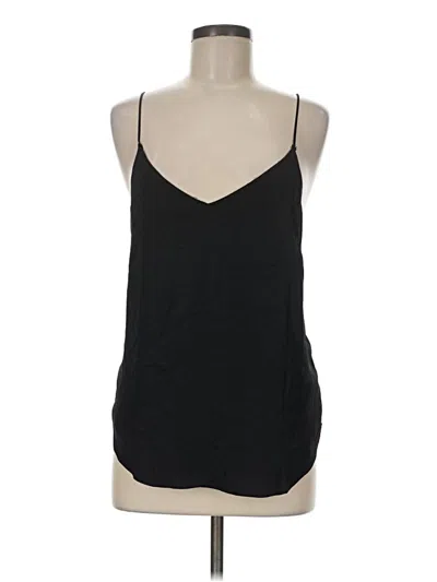 Pre-owned Silence And Noise Sleeveless Top Black Halter Neckline Tops