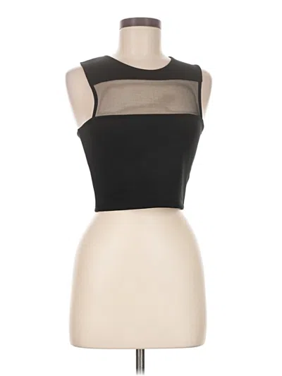 Pre-owned Silence And Noise Sleeveless Top Black Strapless Neckline Tops