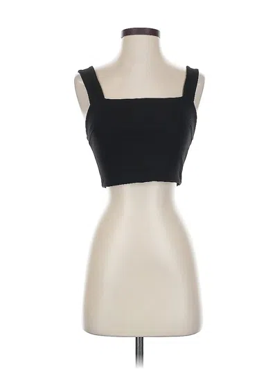 Pre-owned Silence And Noise Sleeveless Top Black Sweetheart Neckline Tops
