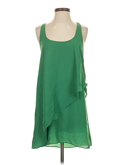 Pre-owned Silence And Noise Sleeveless Top Green Halter Neckline Tops
